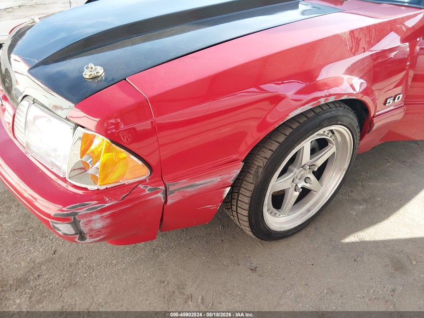 1991 FORD MUSTANG COUPE 5.0L V8 FI F