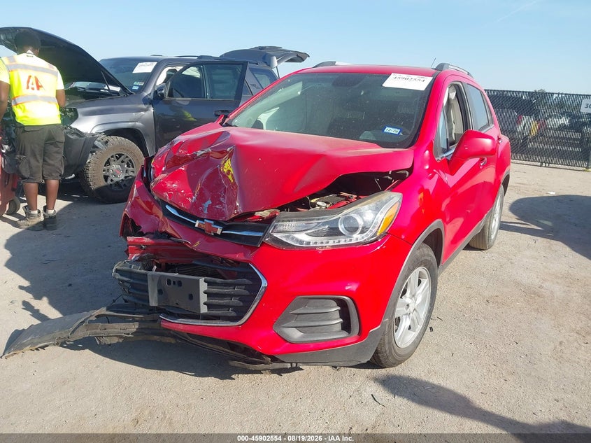 2017 Chevrolet Trax, Front End, IAAI, VIN 3GNCJLSBXHL166039 — photo 2