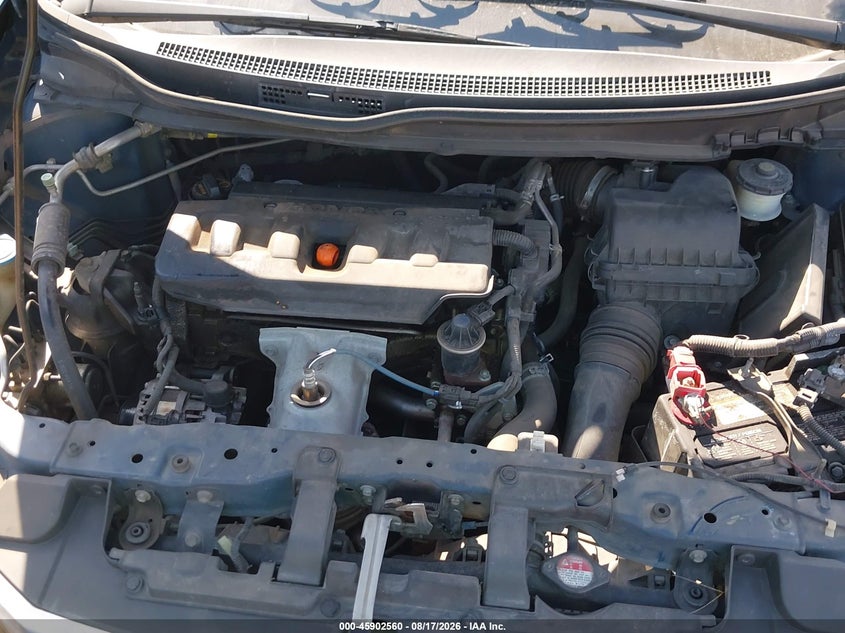 2012 HONDA CIVIC SEDAN 1.8L I-4 VVT, 140HP
