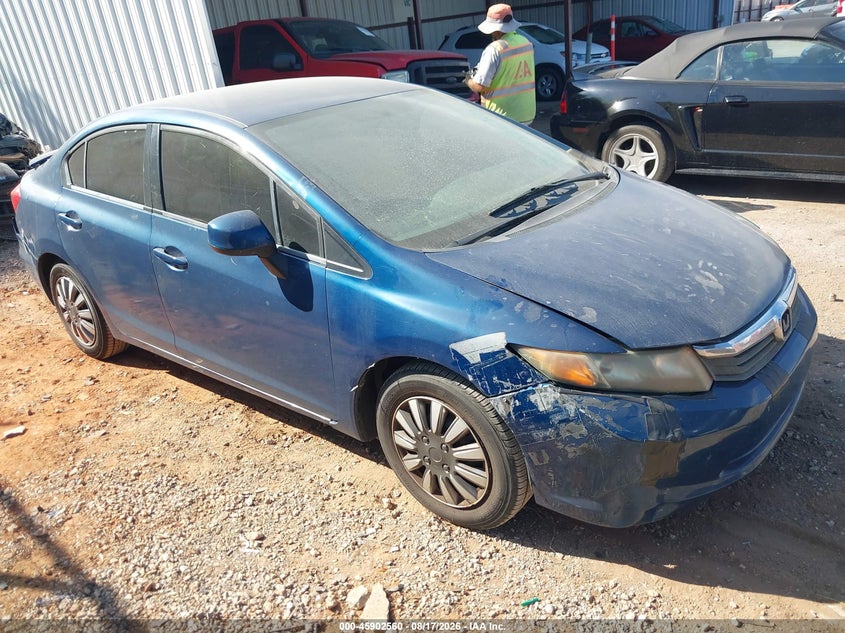 2012 HONDA CIVIC auction photo 1