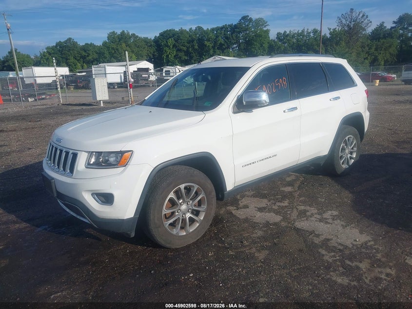 2014 JEEP GRAND CHEROKEE auction photo 2