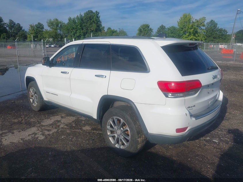 2014 JEEP GRAND CHEROKEE auction photo 3