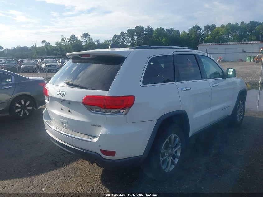 2014 JEEP GRAND CHEROKEE auction photo 4