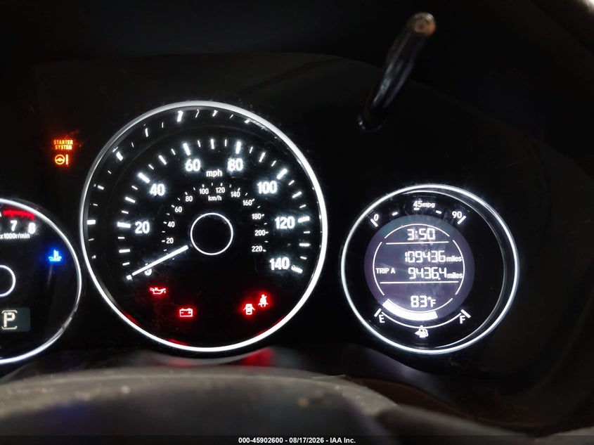 2016 HONDA HR-V auction photo 7