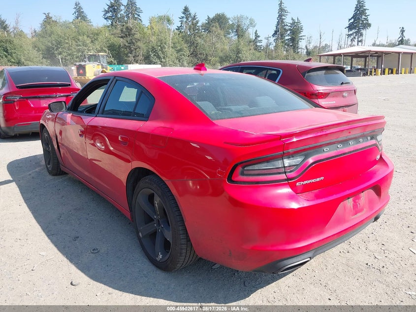 2017 DODGE CHARGER auction photo 3