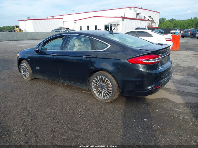 2017 FORD FUSION ENERGI auction photo 3