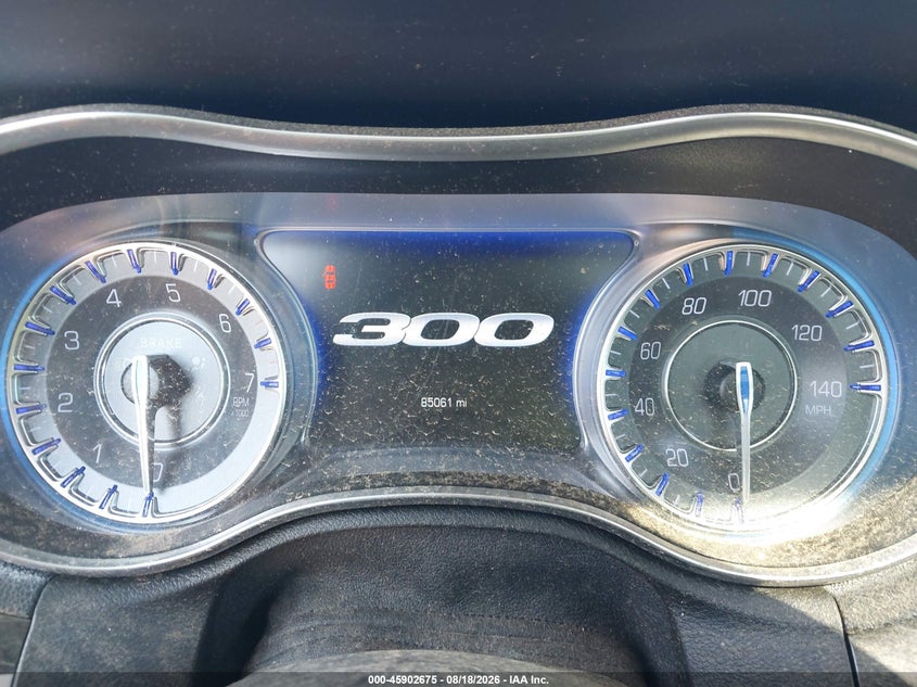 CHRYSLER 300 2016 VIN 2C3CCAAG6GH206620