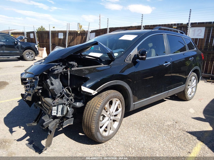 2013 Mazda CX-9, Front End, IAAI, VIN JM3TB3DA3D0423017 — photo 2