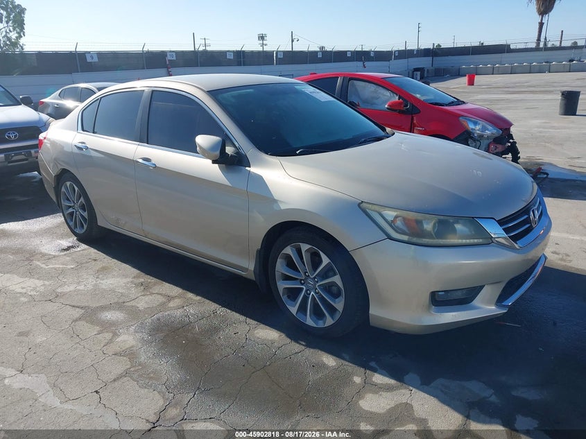Vin: 1hgcr2f55ea001262, lot: 46401888, honda accord sport 20141