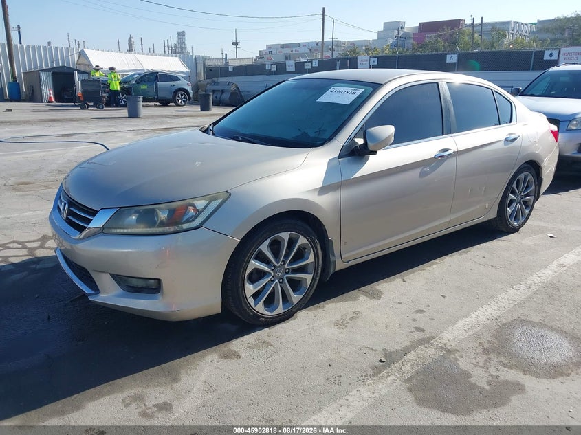 Vin: 1hgcr2f55ea001262, lot: 46401888, honda accord sport 20142