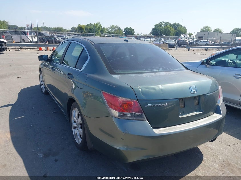 HONDA ACCORD 2008 VIN 1HGCP268X8A025304