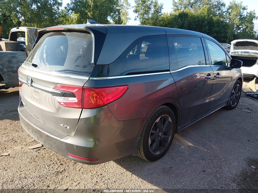 Vin: 5fnrl6h91nb014230, lot: 46401898, honda odyssey elite 20224