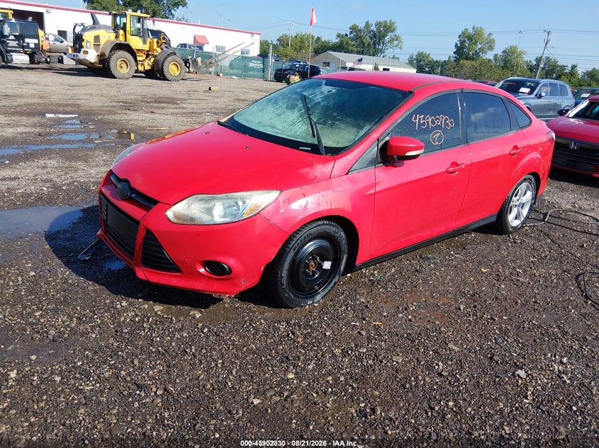 Vin: 1fadp3f28el392082, lot: 46401900, ford focus se 20142