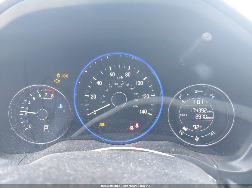 2017 HONDA HR-V auction photo 7