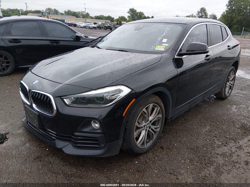 2019 BMW X2, Правый бок, IAAI, VIN WBXYJ5C57KEF83635 — фото 2