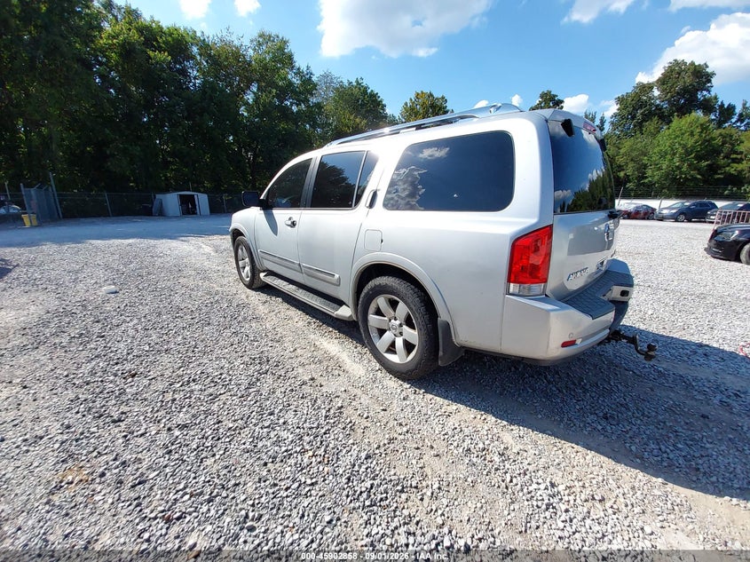 Vin: 5n1ba0nd1bn622738, lot: 46401928, nissan armada sl 20113