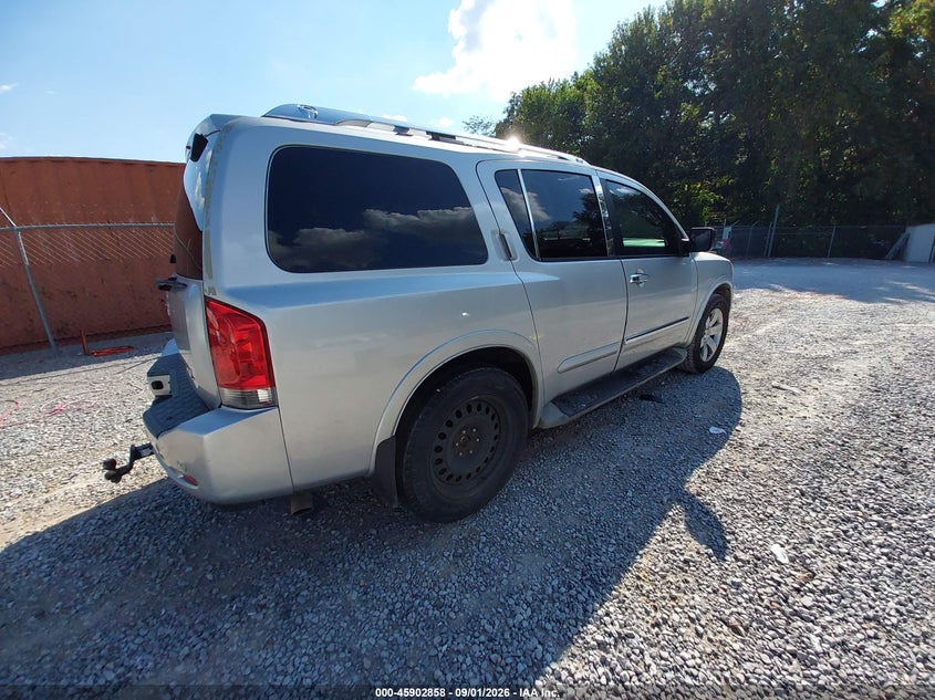 Vin: 5n1ba0nd1bn622738, lot: 46401928, nissan armada sl 20114