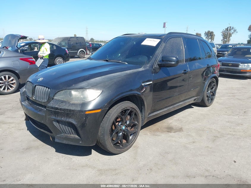 BMW X5 M 2011 VIN 5YMGY0C54BLK26081