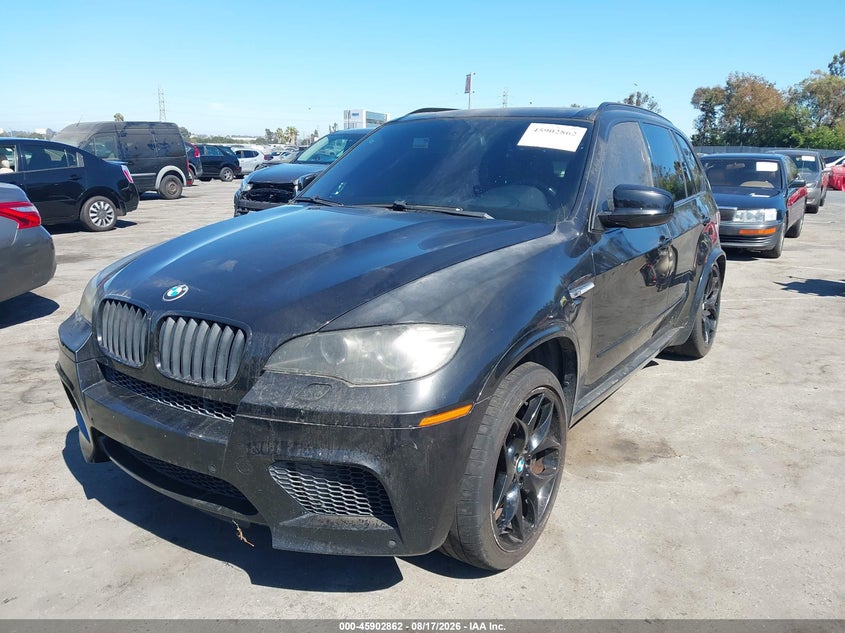 BMW X5 M 2011 VIN 5YMGY0C54BLK26081