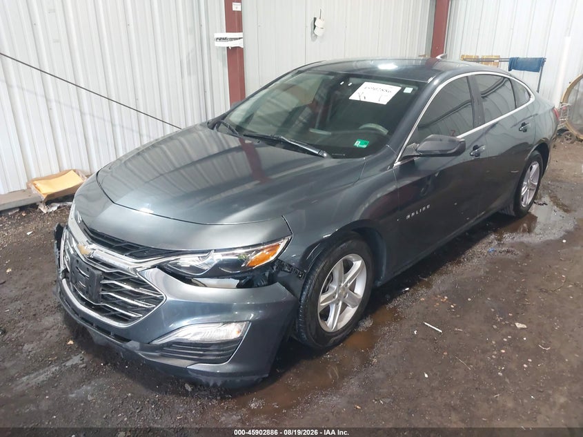 2019 Chevrolet Malibu, Удар спереду, IAAI, VIN 1G1ZB5ST2KF223882 — фото 2