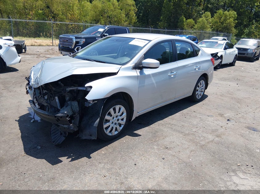 2016 NISSAN SENTRA auction photo 2