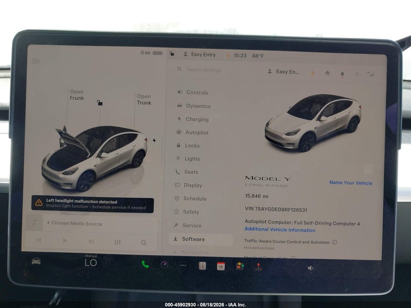 2024 TESLA MODEL Y auction photo 7