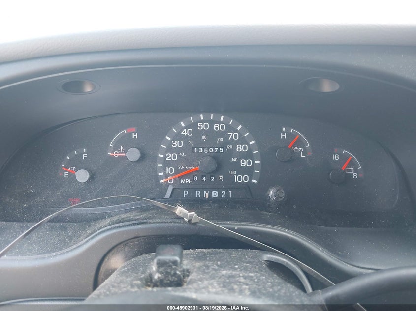 FORD E-150 2000 VIN 1FDRE14L3YHB29166