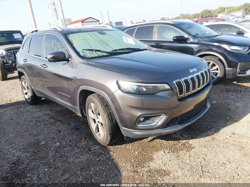 Vin: 1c4pjmdx2kd117911, lot: 46402030, jeep cherokee limited 4x4 20191