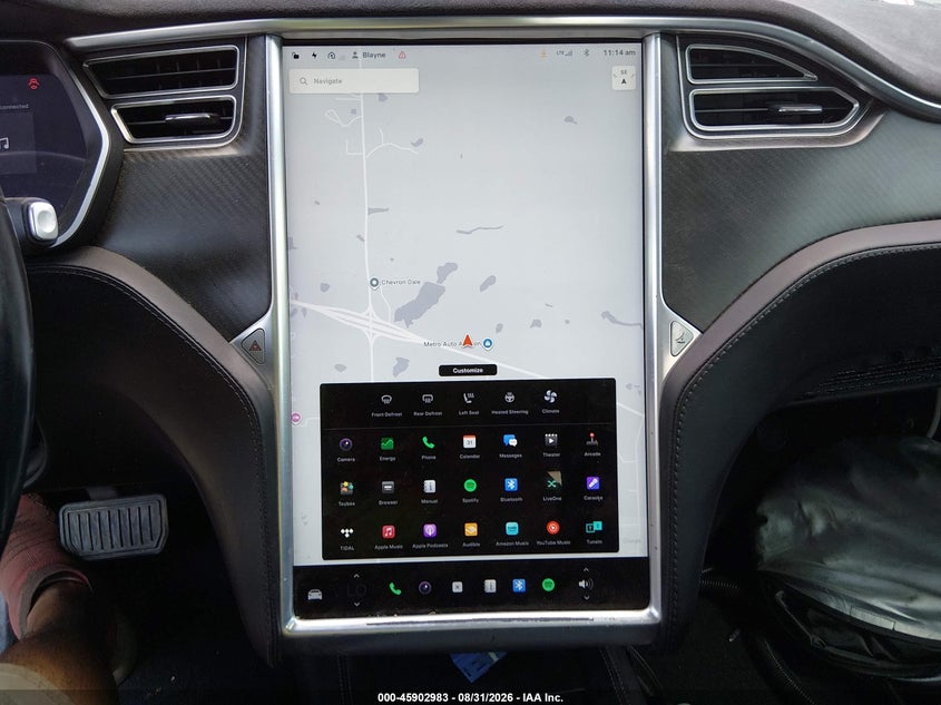 TESLA MODEL S 2015 VIN 5YJSA1E23FF109276