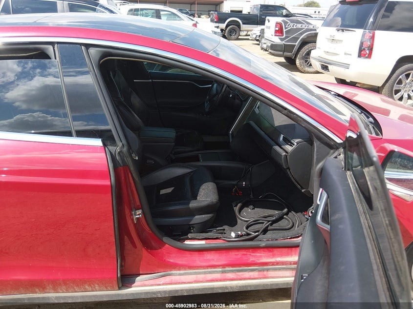 2015 TESLA MODEL S auction photo 5