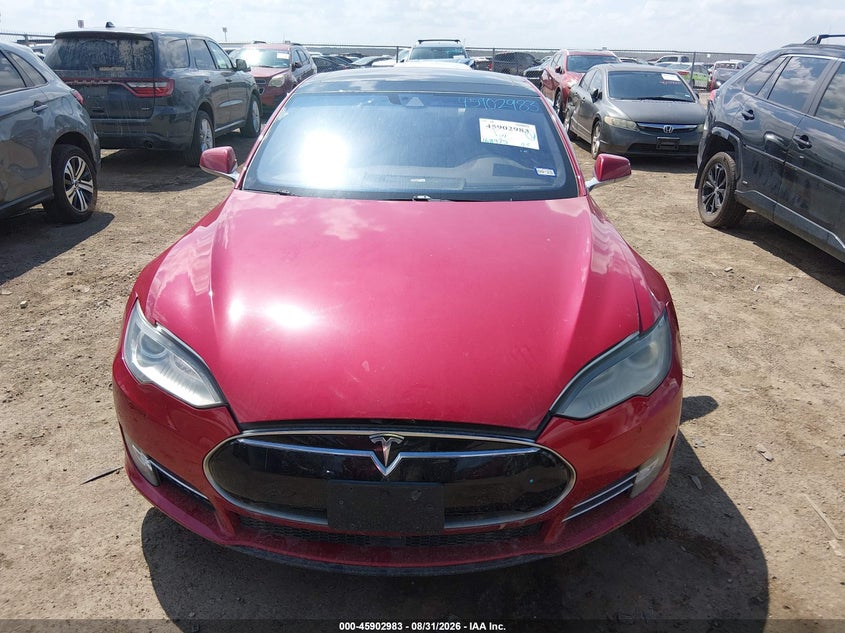 2015 TESLA MODEL S auction photo 6