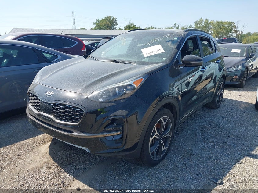 2022 Kia Sportage Sx Turbo, Flood, IAAI, VIN KNDPRCA65N7952449 — photo 2