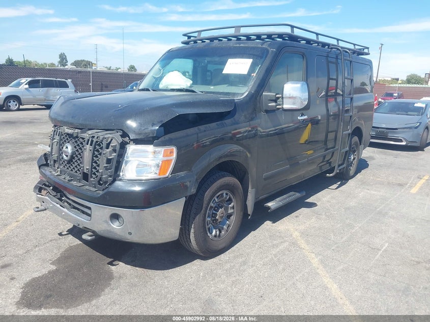 Vin: 5bzaf0aa7hn852516, lot: 46402062, nissan nv passenger nv3500 hd sl v8 20172