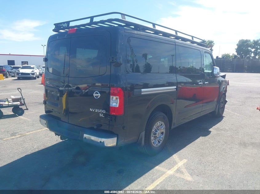 Vin: 5bzaf0aa7hn852516, lot: 46402062, nissan nv passenger nv3500 hd sl v8 20174