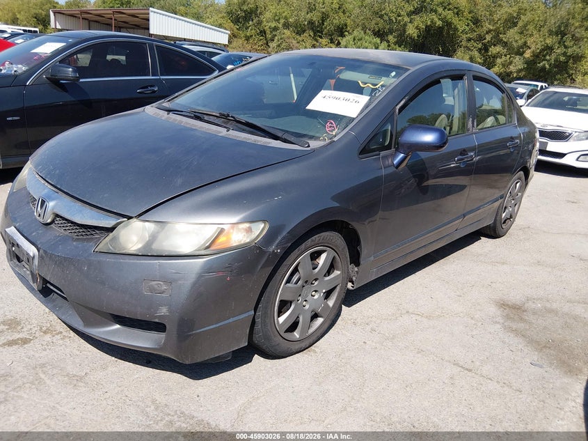 2009 Honda Civic, Обычный износ, IAAI, VIN 2HGFA16539H309522 — фото 2