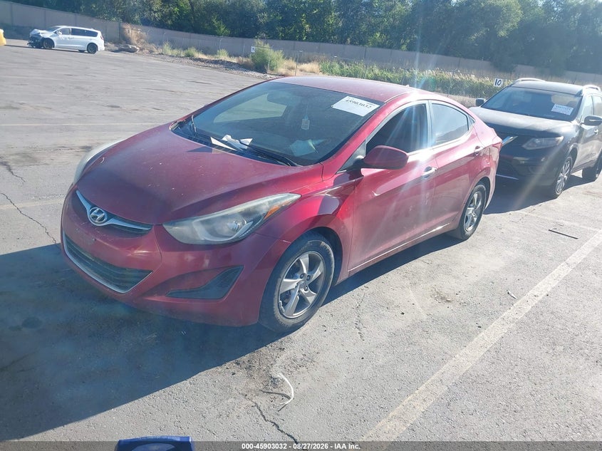 2014 HYUNDAI ELANTRA auction photo 2