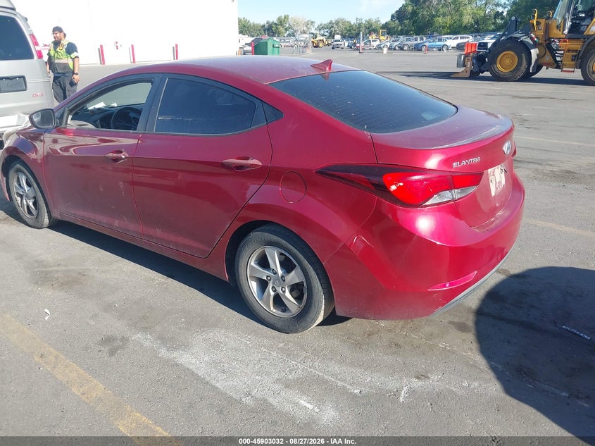 2014 HYUNDAI ELANTRA auction photo 3
