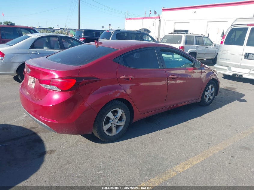 2014 HYUNDAI ELANTRA auction photo 4