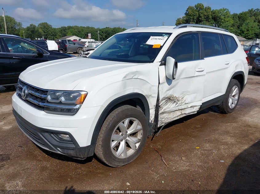 2018 Volkswagen Atlas, Лівий бік, IAAI, VIN 1V2CP2CA3JC596633 — фото 2