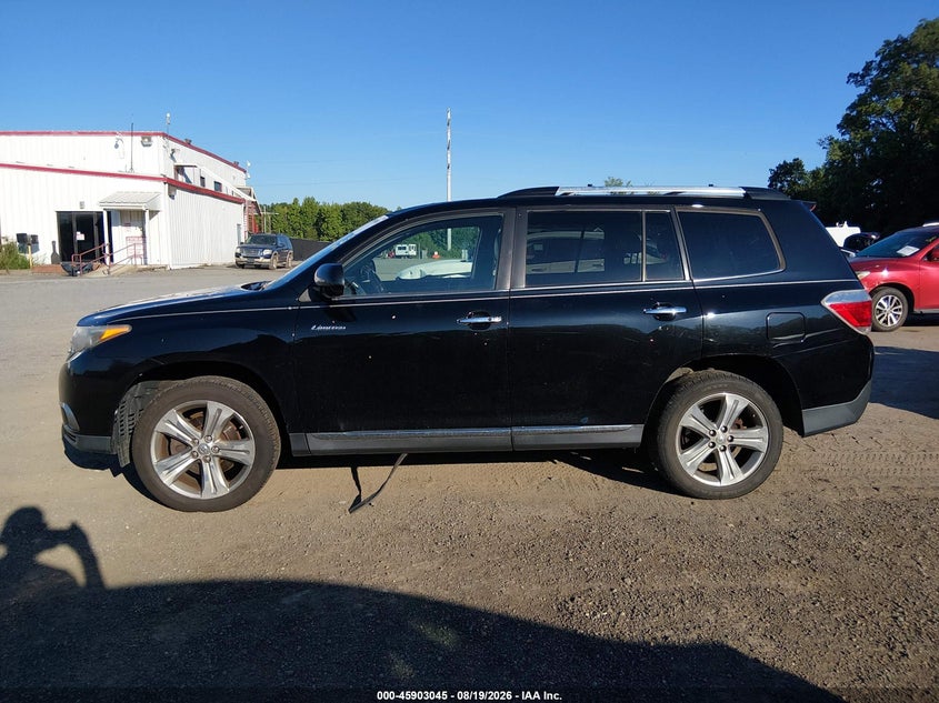 TOYOTA HIGHLANDER 2012 VIN 5TDDK3EH8CS123557