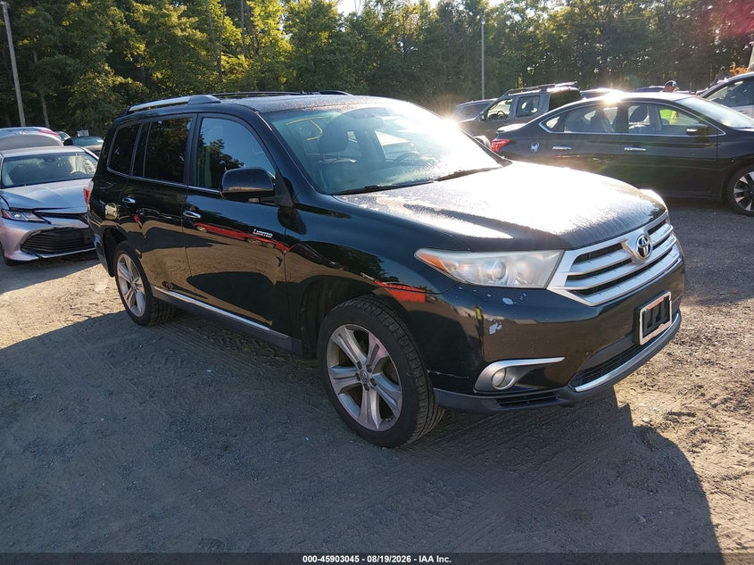 Vin: 5tddk3eh8cs123557, lot: 46402115, toyota highlander limited v6 2012 img_1