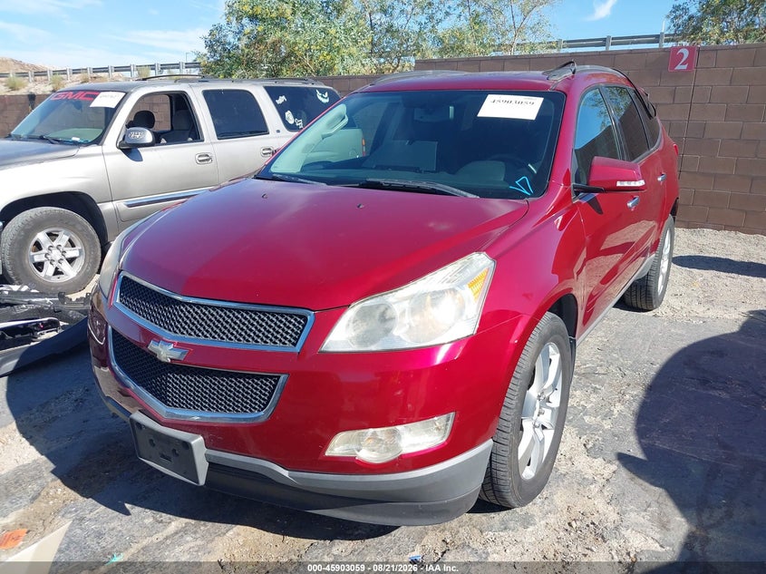 2011 Chevrolet Traverse, Обычный износ, IAAI, VIN 1GNKRGED3BJ234916 — фото 2