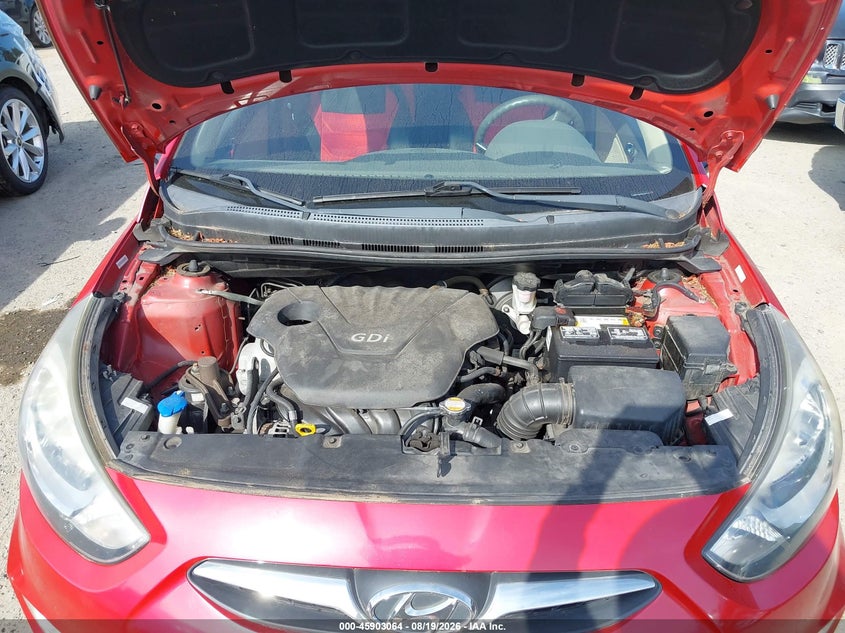 2012 HYUNDAI ACCENT SEDAN 1.6L I-4 DI, DOHC, VVT, 138HP