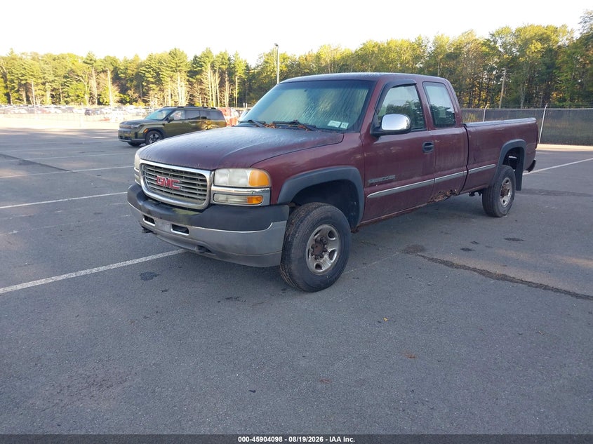 GMC SIERRA 2500HD 2001 VIN 1GTHC29U71E342013