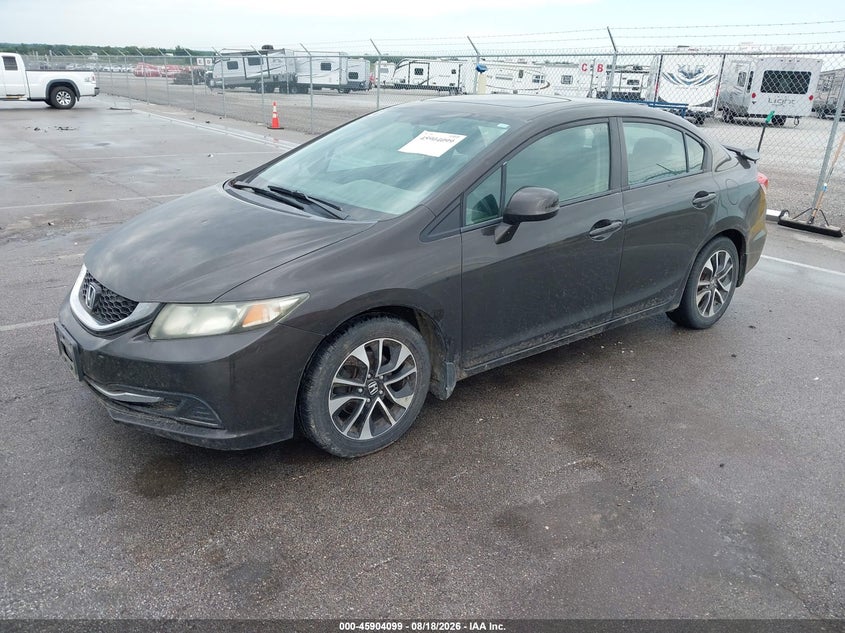 2013 HONDA CIVIC auction photo 2