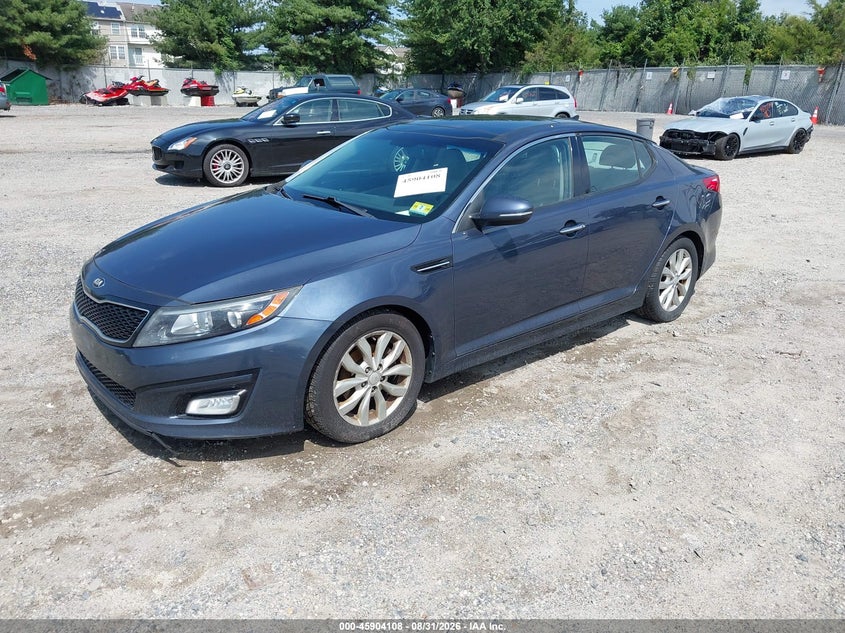 2015 Kia Optima, Обычный износ, IAAI, VIN 5XXGN4A79FG375346 — фото 2