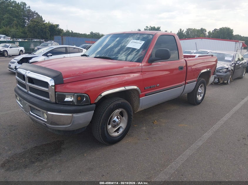 1999 Dodge RAM, Left Rear, IAAI, VIN 1B7HC16Z2XS274014 — photo 2