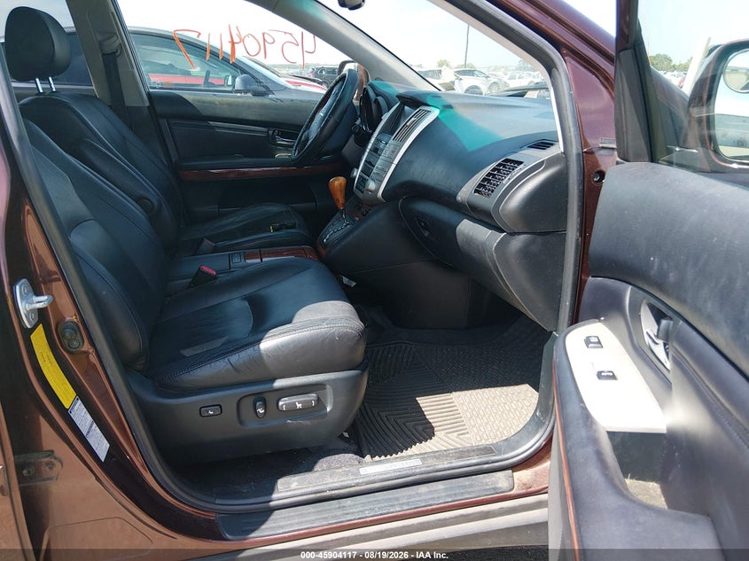 LEXUS RX 350 2008 VIN JTJHK31U182042139