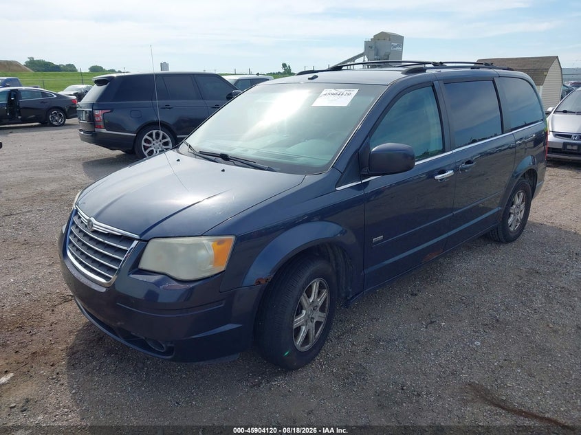 2008 Chrysler Town & Country Touring, Обычный износ, IAAI, VIN 2A8HR54P78R699263 — фото 2