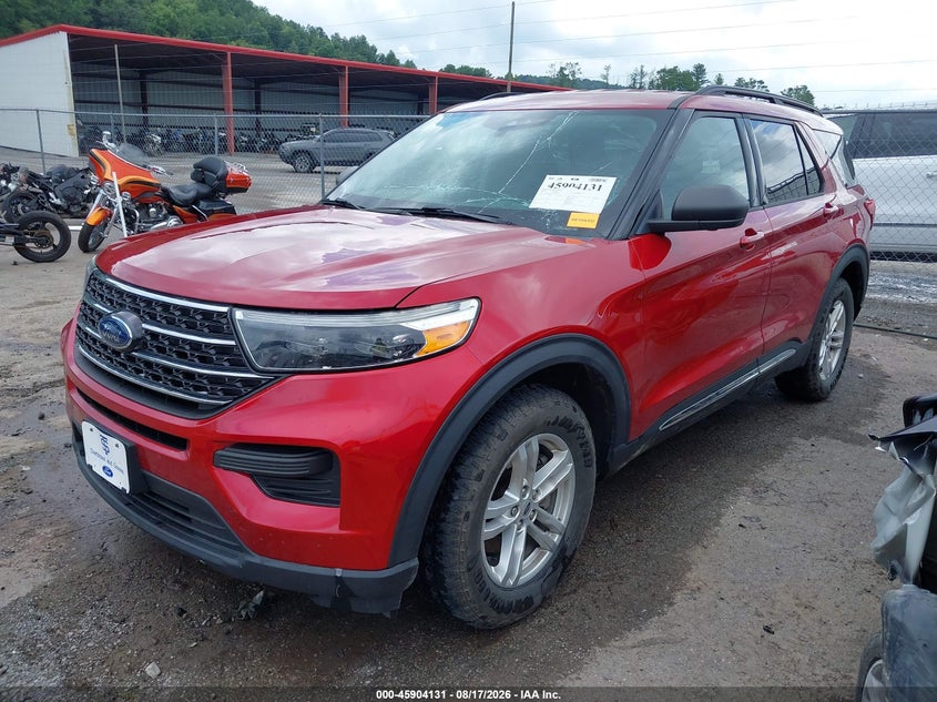 2020 Ford Explorer, Крыша, IAAI, VIN 1FMSK8DH7LGC71873 — фото 2